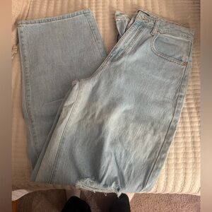 Wild Fable Light Wash Wide Leg Jeans